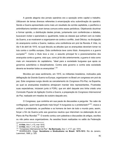 josÃ© oiticica: itinerÃ¡rios de um militante anarquista - Universidade ...