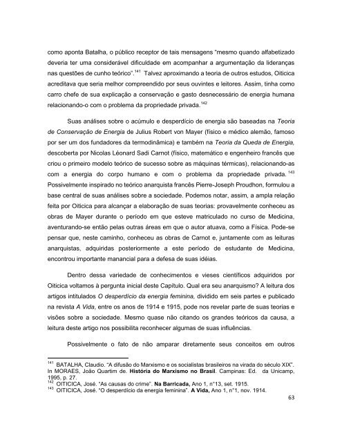 josÃ© oiticica: itinerÃ¡rios de um militante anarquista - Universidade ...