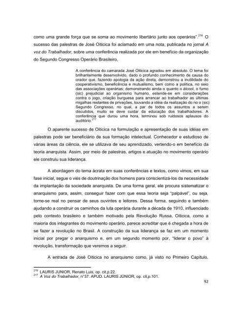 josÃ© oiticica: itinerÃ¡rios de um militante anarquista - Universidade ...