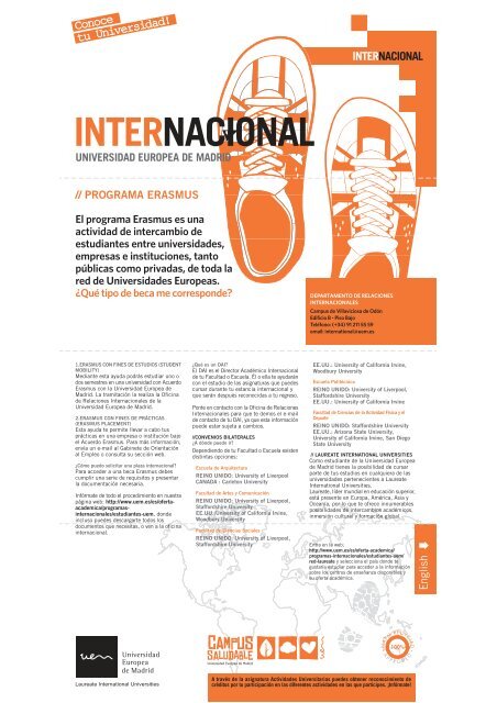 Oficina Internacional - Universidad Europea de Madrid