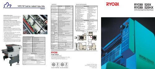 RYOBI 520X RYOBI 520HX - Ferrostaal