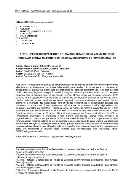 Acima 210 de total colesterol