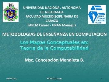 los mapas conceptÃºales y autÃ³matas