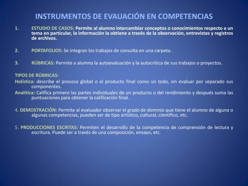 enseÃ±ar en competencias