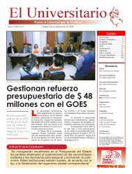 Gestionan refuerzo presupuestario de $ 48 millones con el GOES