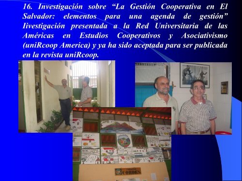 Informe de labores correspondiente al aÃ±o 2004 - Universidad de El ...