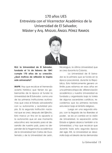 RLU 13 v2.indd - Universidad de El Salvador