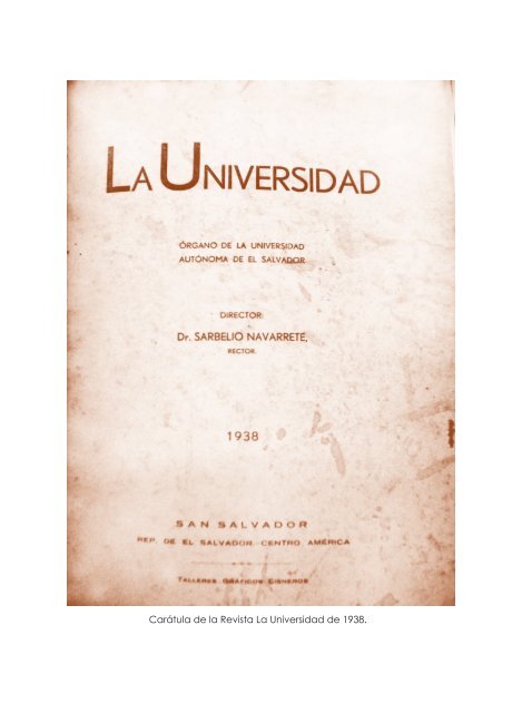 RLU 13 v2.indd - Universidad de El Salvador