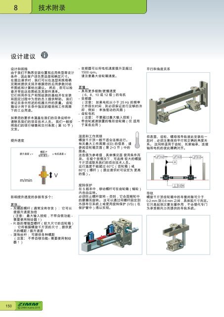 螺 旋 千 斤 顶 系 统 | ZIMM Catalogue XII 1.1 - ZH