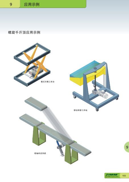 螺 旋 千 斤 顶 系 统 | ZIMM Catalogue XII 1.1 - ZH