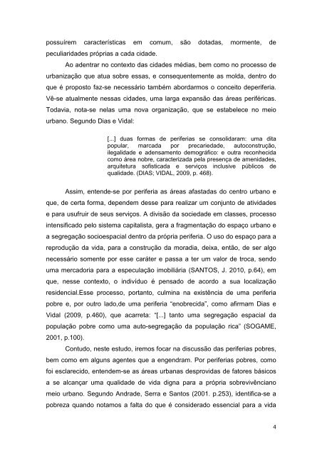 Dramas urbanos em cidades médias poder público estatal - Uesb