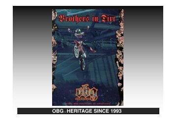 OBG HISTORY - HERITAGE SINCE 1993 - 21 years of madness!