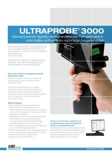 ULTRAPROBEÂ® 3000 - UE Systems