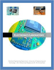 Electronics Lab - University of Engineering and Technology