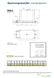 Spannungswandler, schmale Bauform - Ãwag Netz GmbH