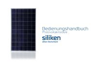 Bedienungshandbuch Module - UFE Solar