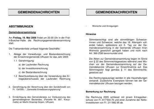 Mai.pdf - Gemeinde Ufhusen