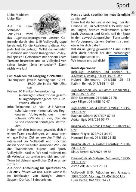 Juli.pdf - Gemeinde Ufhusen