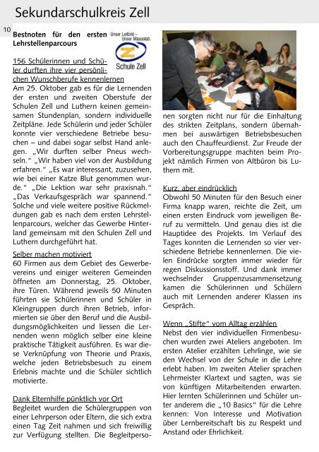 Ufhuser Zeitung - Gemeinde Ufhusen