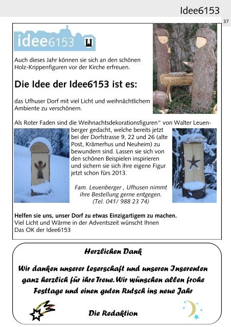 Ufhuser Zeitung - Gemeinde Ufhusen