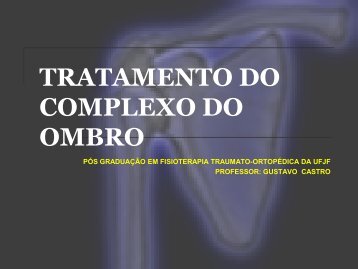 tratamento do ombro pós ufjf