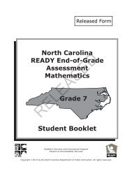 Mathematics Grade 7 - Public Schools of North Carolina