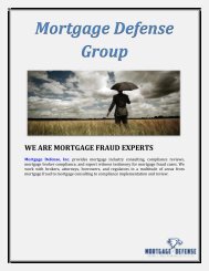 Mortgage Defense Group