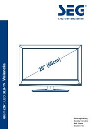 (26”) LED BLU-TV - Manuale de utilizare