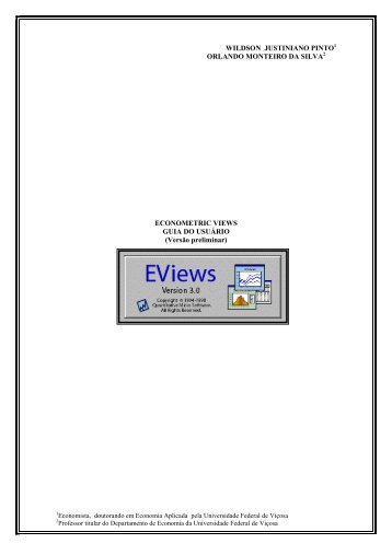 Apostila do Eviews - UFV