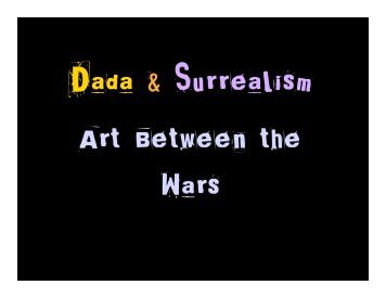 Dada & Surrealism