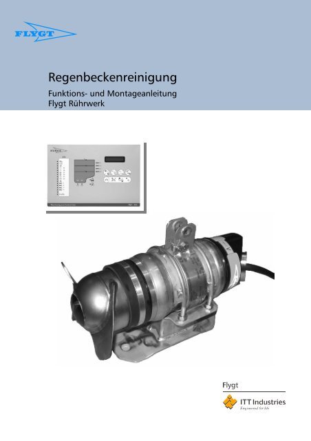 Funktions- und Montageanleitung Flygt Rührwerk