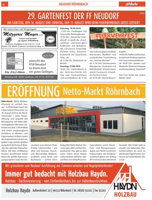 Die neue Woche Ausgabe 1433