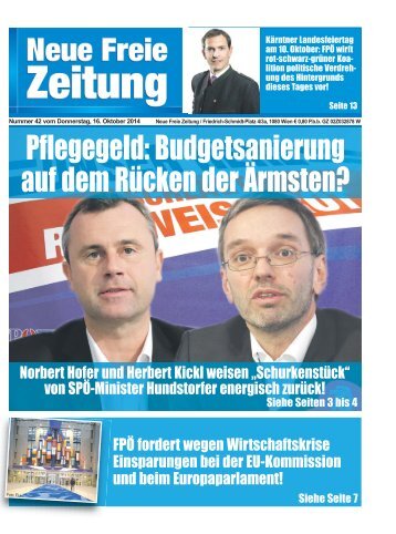 Pflegegeld: Budgetsanierung auf dem Rücken der Ärmsten?