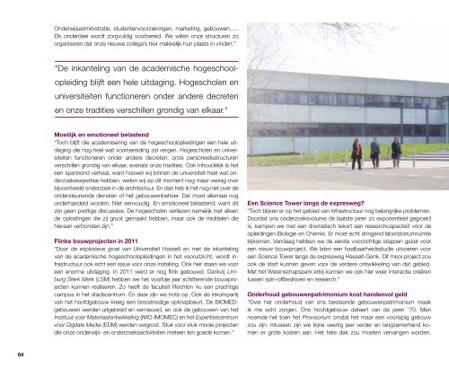 Algemeen Jaarverslag 2011 (pdf) - UHasselt