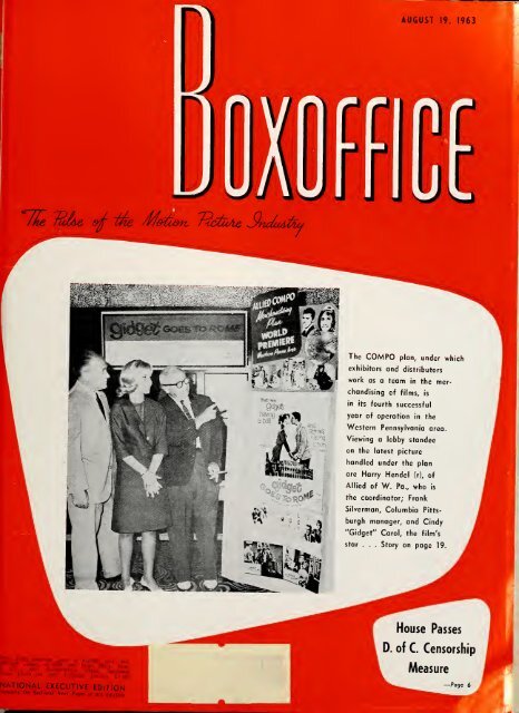 Boxoffice-August.19.1963 photo