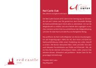 Mitgliedschaft im Red Castle Club - UHC Uster
