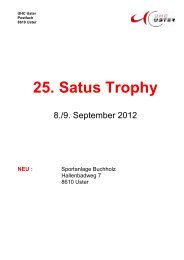 25. Satus Trophy - UHC Uster
