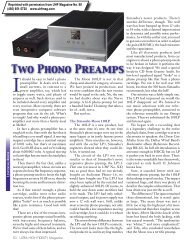 Two Phono Preamps - Ultra High Fidelity Magazine