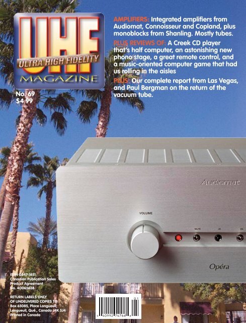 PDF version - Ultra High Fidelity Magazine