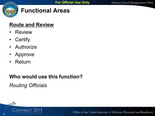 DTA Overview - DTMO