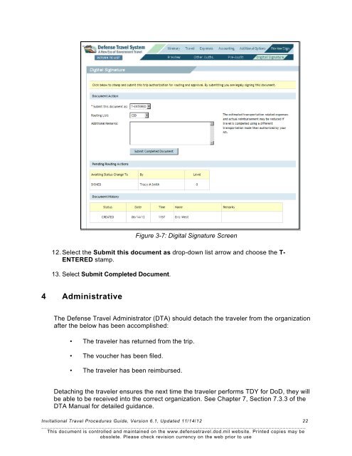 Invitational Travel Authorization Guide - DTMO