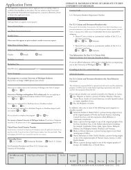 Paper Application Form - University of Michigan - Dearborn: College ...