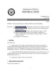 DoD Instruction 8520.2, April 1, 2004 - Common Access Card (CAC)
