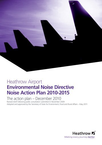 Heathrow Airport Environmental Noise Directive Noise Action Plan ...