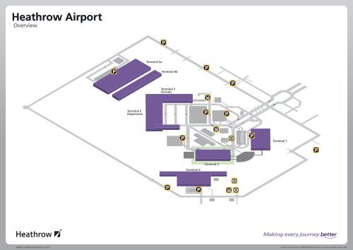 Terminal 2 Map - Heathrow Airport