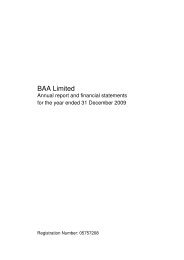 BAA Limited - Heathrow Airport