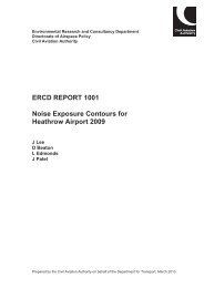 ERCD Report 1001 - Heathrow Airport