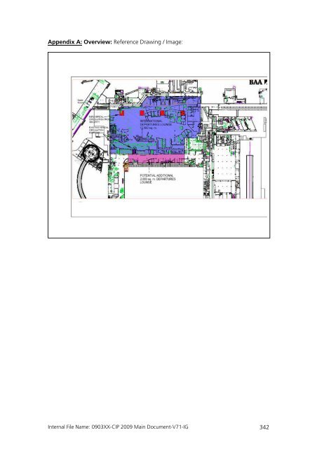 Capital Investment Plan 2009 - Heathrow Airport