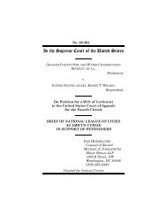 Brief amicus curiae of National League of Cities - SCOTUSblog