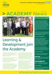 academy news may 2011.pub - UHSM
